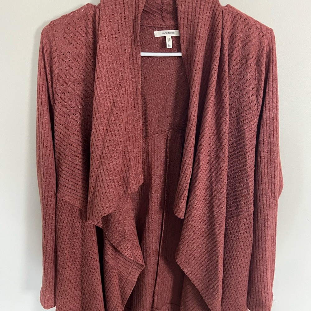 Maurices Women's Brick Cardigan